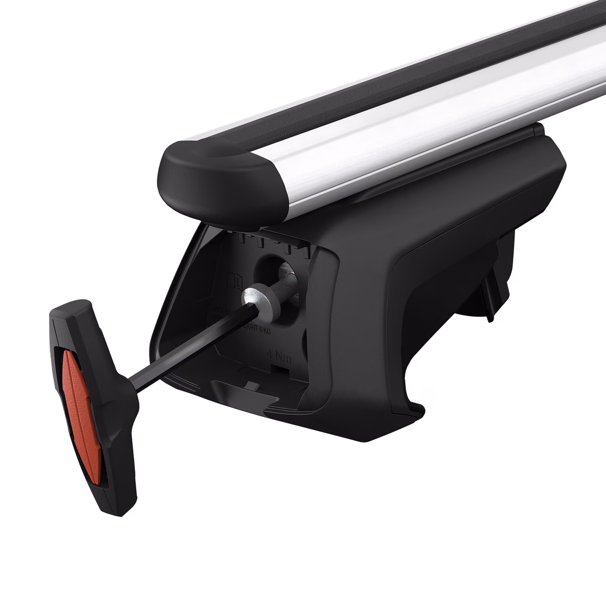 Thule Dakdragers | HYUNDAI Santa Fe 5-dr SUV (MX5) 2024- met dakrailing voorzien van Thule SmartRack XT Aluminum - Afbeelding 2