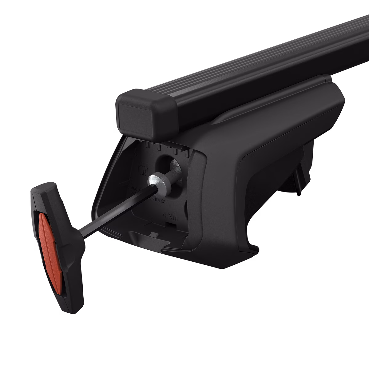 Thule Dakdragers | HYUNDAI Santa Fe 5-dr SUV (MX5) 2024- met dakrailing voorzien van Thule SmartRack XT Black - Afbeelding 2