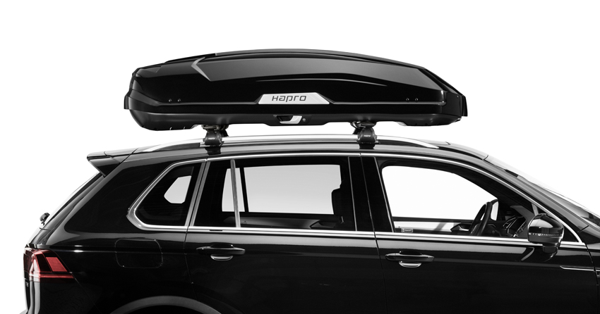 Hapro dakkoffer Trivor 440 liter - Brilliant Black - Afbeelding 5