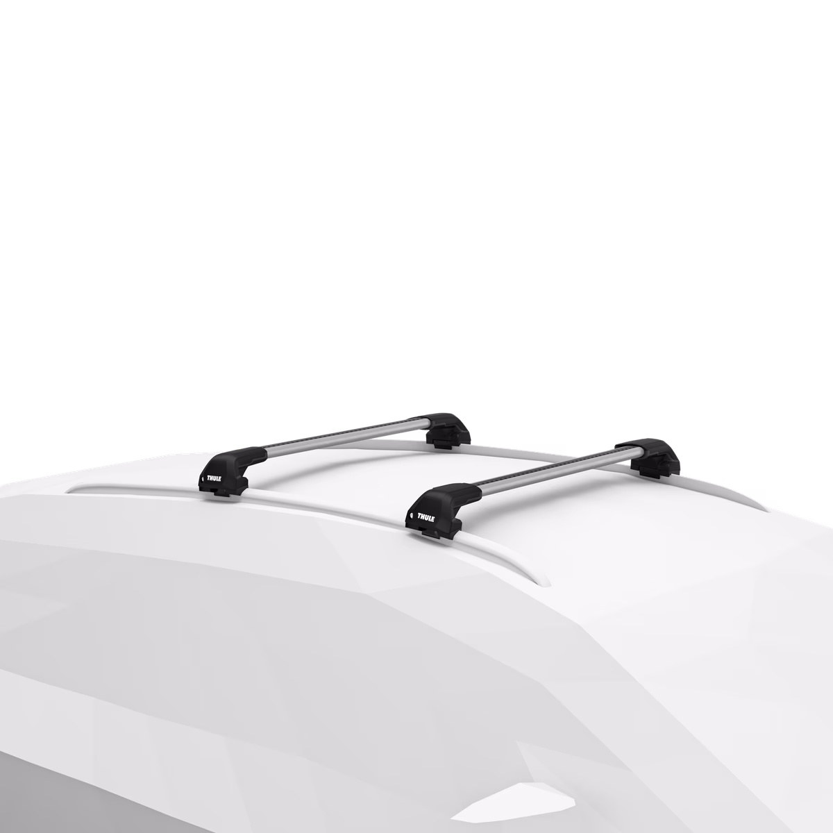 Thule Dakdragers | HYUNDAI Elantra 4-dr Sedan (CN7) 2021- met normaal dak voorzien van Thule WingBar Edge Aluminum - Afbeelding 2